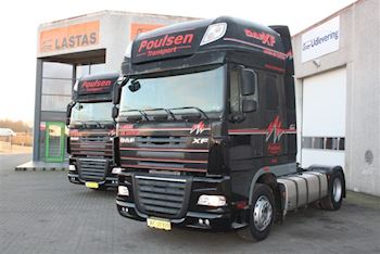 Lastas Trucks Danmark A/S leverer nye DAF FT XF 105.460 til Transportfirmaet Elo Poulsen