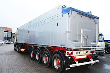 4 akslet Kel-Berg 37 m3 tiptrailer til Erling Gregersen ApS