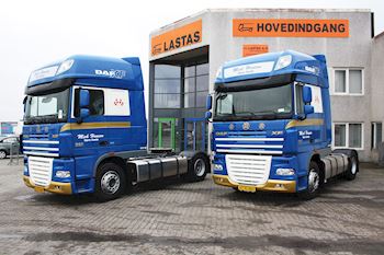 Lastas Trucks Danmark A/S leverer DAF FT XF 105.460 til Mick Hansen Handel & Transport