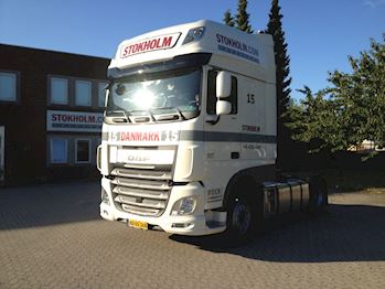 Lastas Trucks Danmark A/S leverer DAF FT XF 106.460 som den første EURO 6 til Stokholm Transport A/S