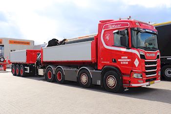 Kel-Berg 3 akslet 24 tons tipkærre fra Lastas til Brædstrup Vognmandsforretning A/S 