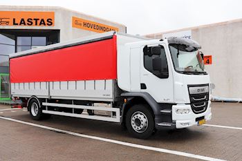 Lastas Trucks Danmark A/S leverer en ny DAF LF 260 FA 4x2 18T til United Trans ApS 