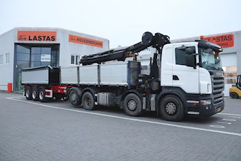 Kel-Berg 3 akslet 24 tons tipkærre fra Lastas til Nordsjællands Flytteforretning
