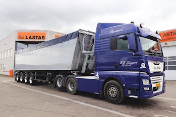 Ny Kel-Berg 4 akslet tiptrailer 61,5 m3 til  BH Transport ApS