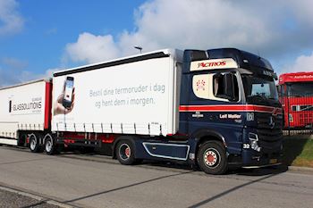 Kel-Berg 2 akslet linktrailer til L. M. Transport, Ans A/S