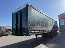 Kel-Berg 4 aks Gardintrailer med truck beslag Curtain-Sider Kel-Berg 4 aks Gardintrailer med truck beslag Curtain-Sider