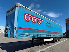 Krone 3 aks. Gardintrailer Curtain-Sider Krone 3 aks. Gardintrailer Curtain-Sider