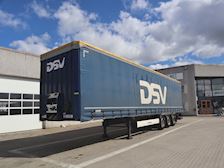 Krone 3 aks gardintrailer, foldelift Curtains