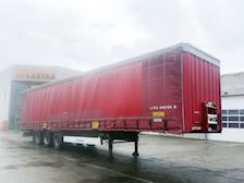 Krone 3 aks gardintrailer Gardin