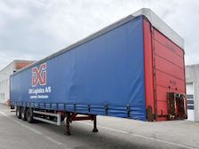 Kel-Berg 3 aks gardintrailer Gardin