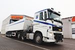 Ny Kel-Berg 4 akslet tiptrailer 37 m3 leveret til HJJ Entreprenør ApS